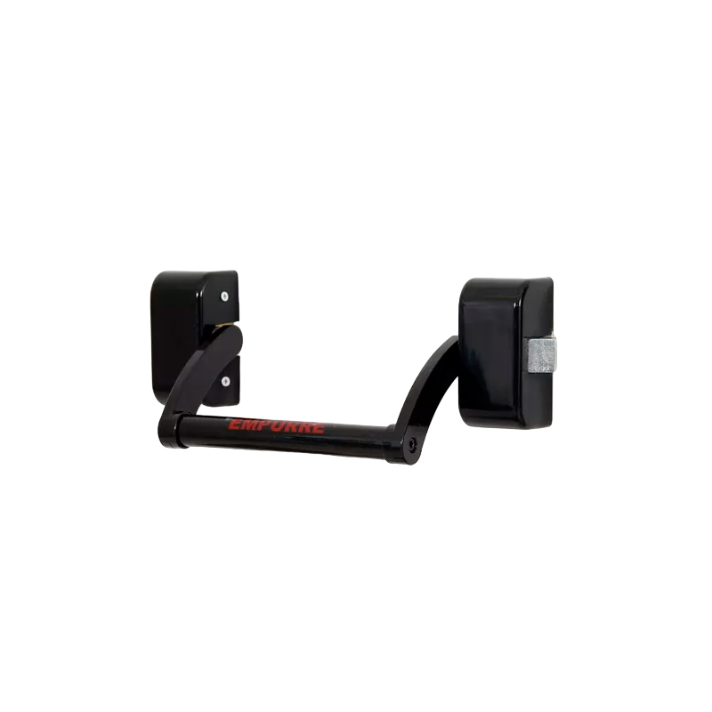 Barra Anti Pânico Push porta de 01 folha sem fechadura Preta 4 Barra Anti Pânico Push porta de 01 folha sem fechadura Preta - Imagem 4