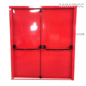 Barra Anti-Pânciso Porta Dupla com Maçaneta