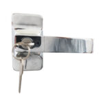 Maçaneta sem Chave Barra Anti Pânico Push Cromo Acetinado